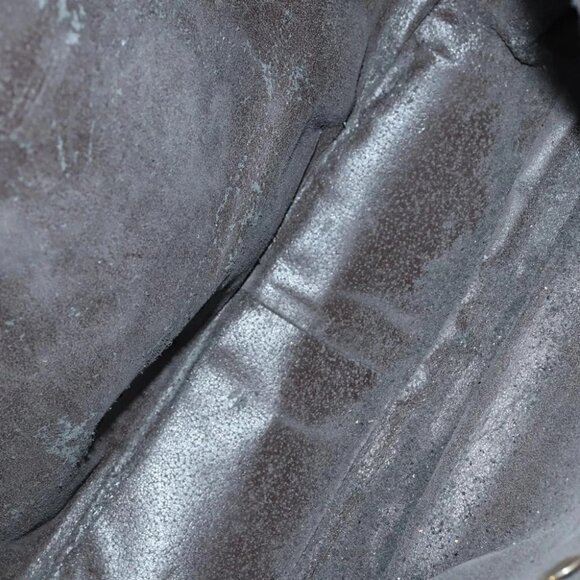 GUCCI Bamboo Shoulder Bag Leather 2way Brown Gold - Picture 13 of 16